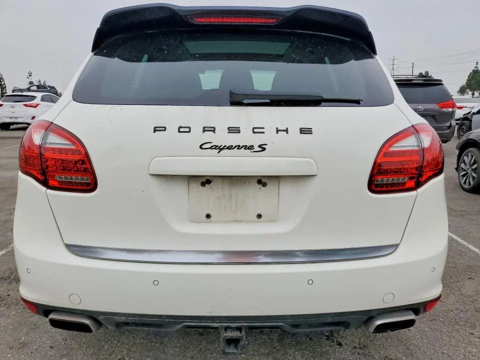2012 PORSCHE CAYENNE S  