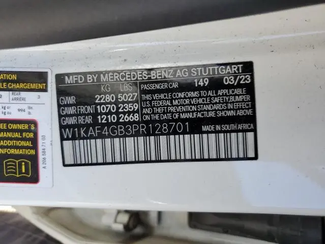 2023 MERCEDES-BENZ C 300  