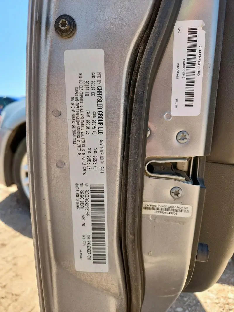 2014 CHRYSLER 300   