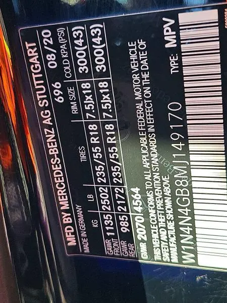 2021 MERCEDES-BENZ GLA 250  