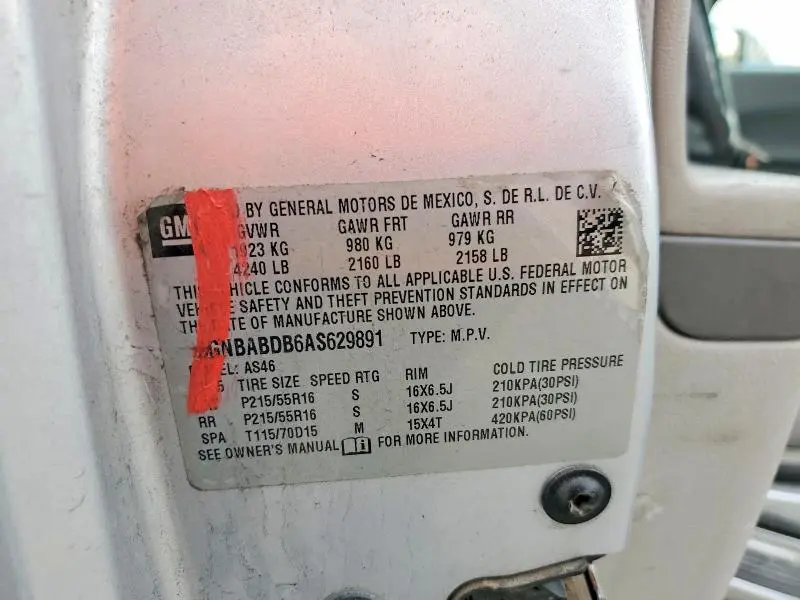 2010 CHEVROLET HHR LT  