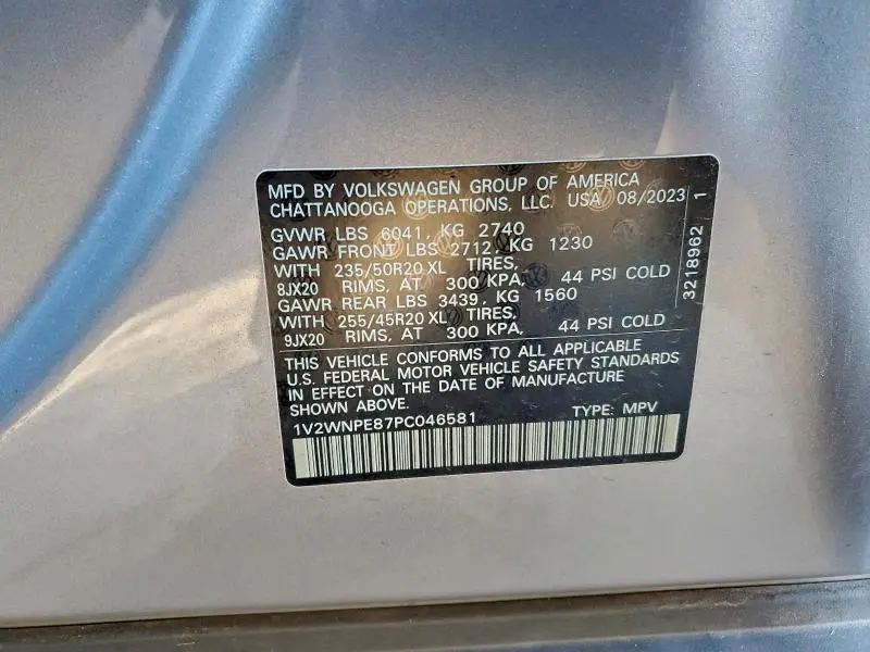 2023 VOLKSWAGEN ID.4 PRO S  