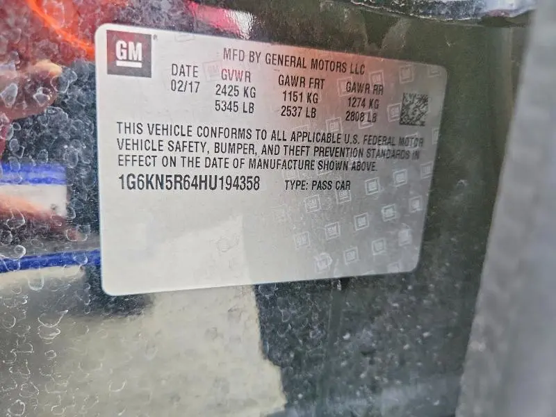 2017 CADILLAC CT6 PLATINUM  