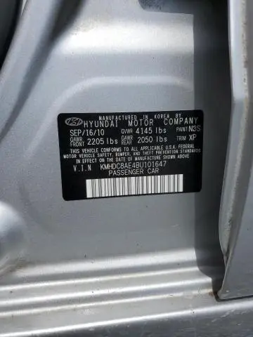 2011 HYUNDAI ELANTRA TOURING GLS