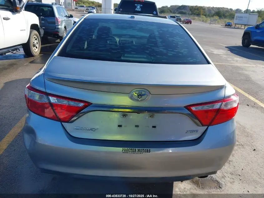 2015 TOYOTA CAMRY XSE
