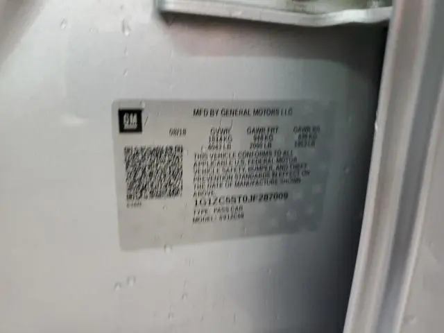 2018 CHEVROLET MALIBU LS  