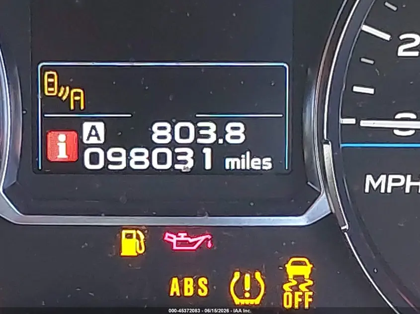 2017 SUBARU FORESTER 2.5I LIMITED