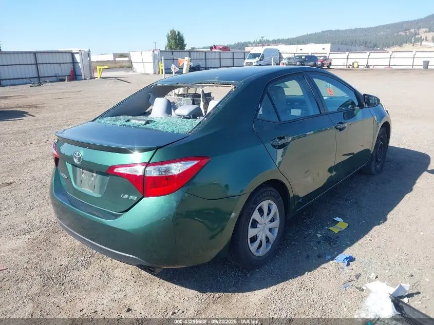 2016 TOYOTA COROLLA LE ECO