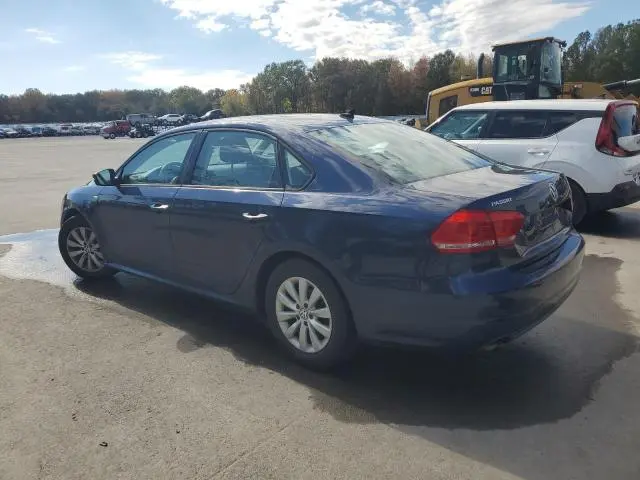 2013 VOLKSWAGEN PASSAT S  