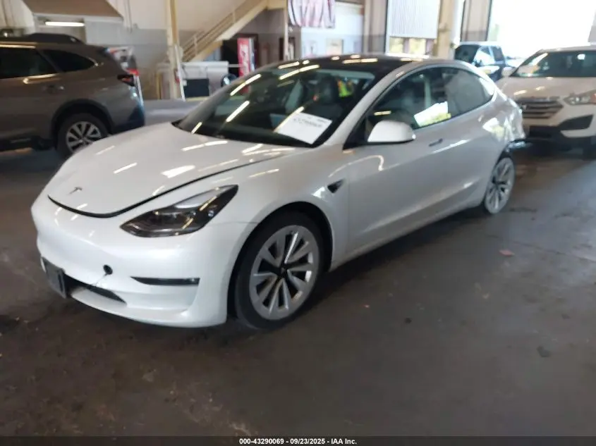 2021 TESLA MODEL 3 LONG RANGE DUAL MOTOR ALL-WHEEL DRIVE