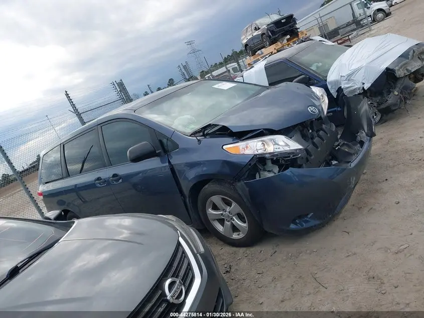 2014 TOYOTA SIENNA L V6 7 PASSENGER