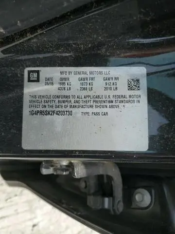 2015 BUICK VERANO CONVENIENCE  