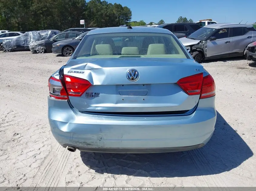 2012 VOLKSWAGEN PASSAT 2.5L SE