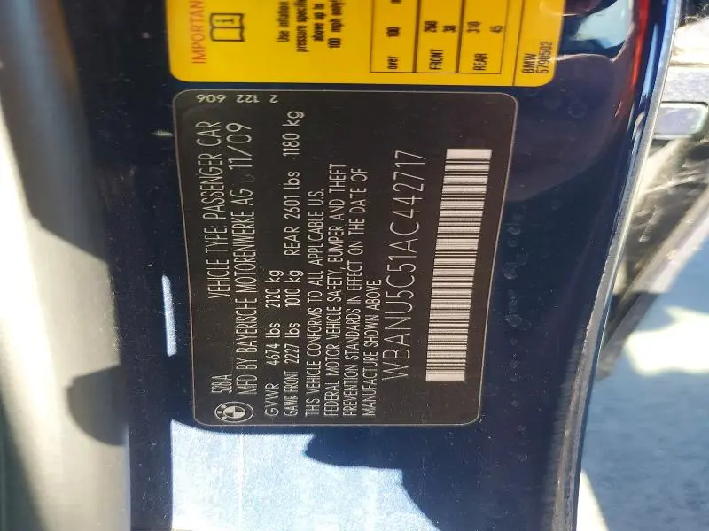 2010 BMW 528 I  