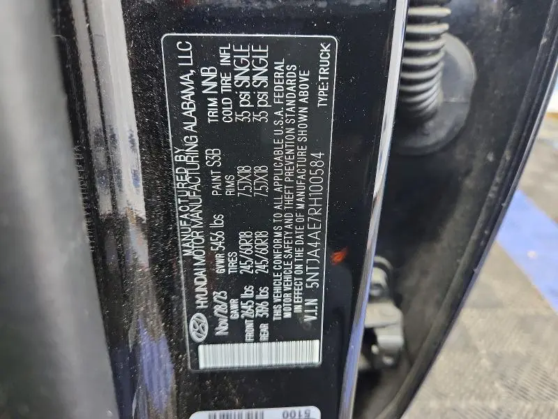 2024 HYUNDAI SANTA CRUZ SE  