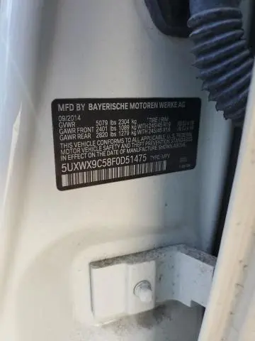 2015 BMW X3 XDRIVE28I  