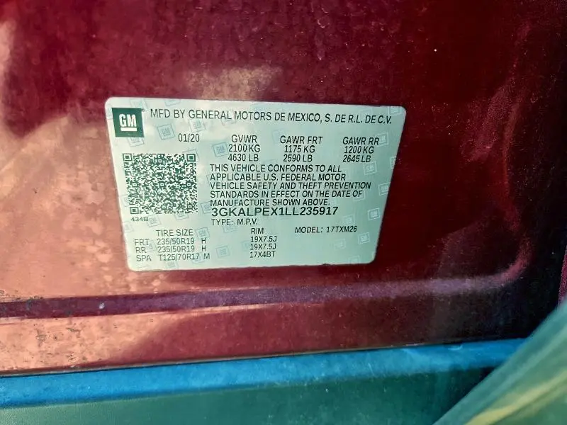 2020 GMC TERRAIN SLT  