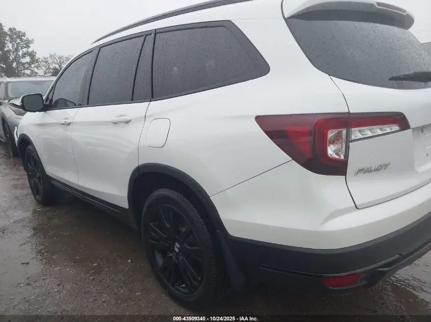 2022 HONDA PILOT AWD BLACK EDITION
