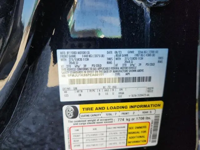 2023 FORD EXPEDITION LIMITED  