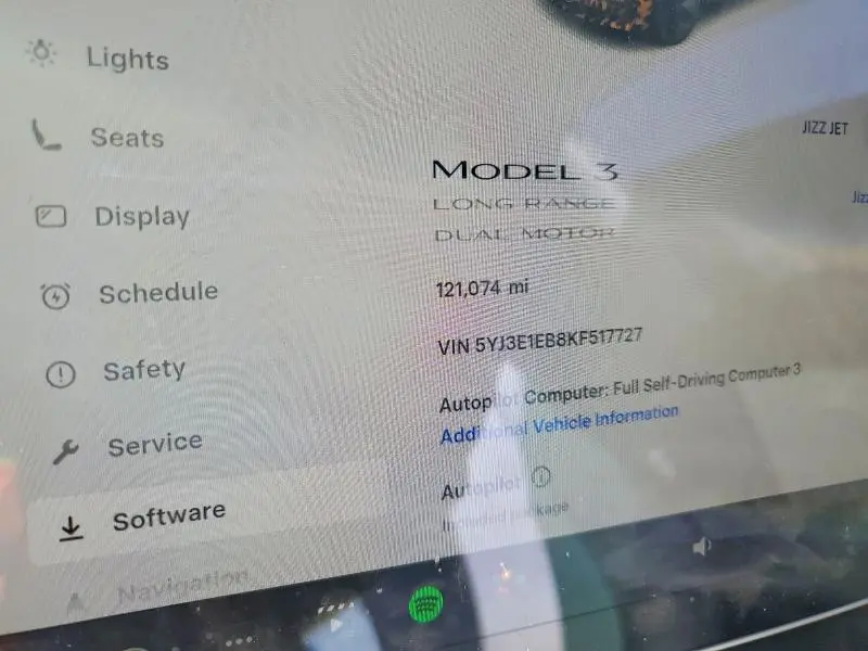 2019 TESLA MODEL 3   