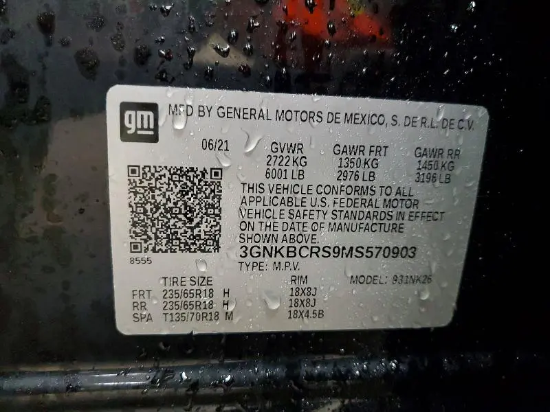 2021 CHEVROLET BLAZER 2LT  