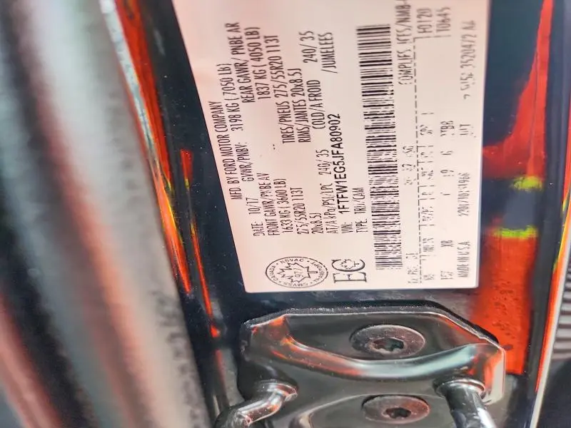 2018 FORD F150 SUPERCREW  
