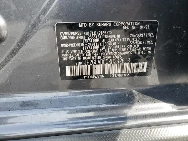 2024 SUBARU CROSSTREK PREMIUM  