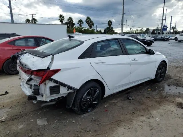 2022 HYUNDAI ELANTRA BLUE  