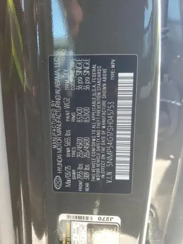 2025 HYUNDAI SANTA FE CALLIGRAPHY  