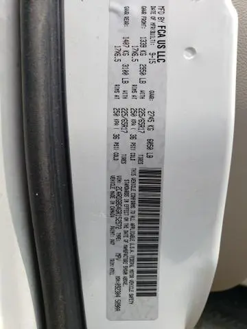 2016 DODGE GRAND CARAVAN SE  