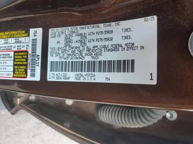 2015 TOYOTA TUNDRA CREWMAX 1794  