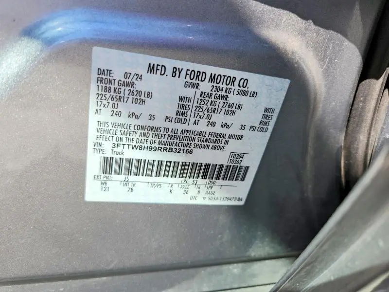 2024 FORD MAVERICK XLT  