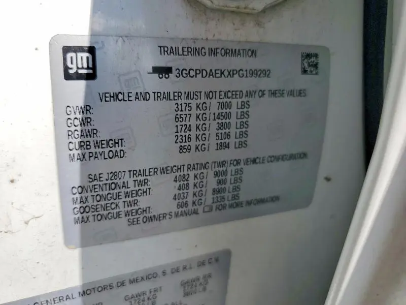 2023 CHEVROLET SILVERADO K1500  