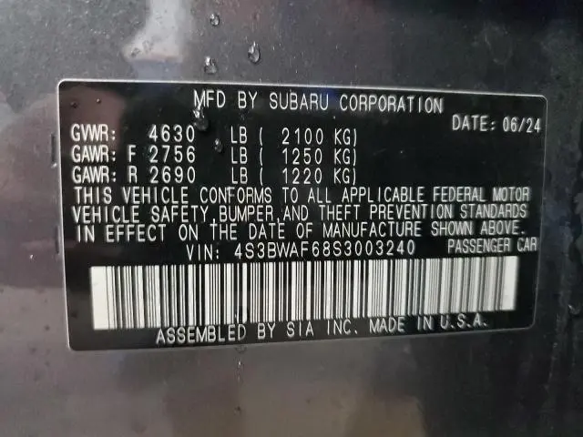 2025 SUBARU LEGACY PREMIUM  