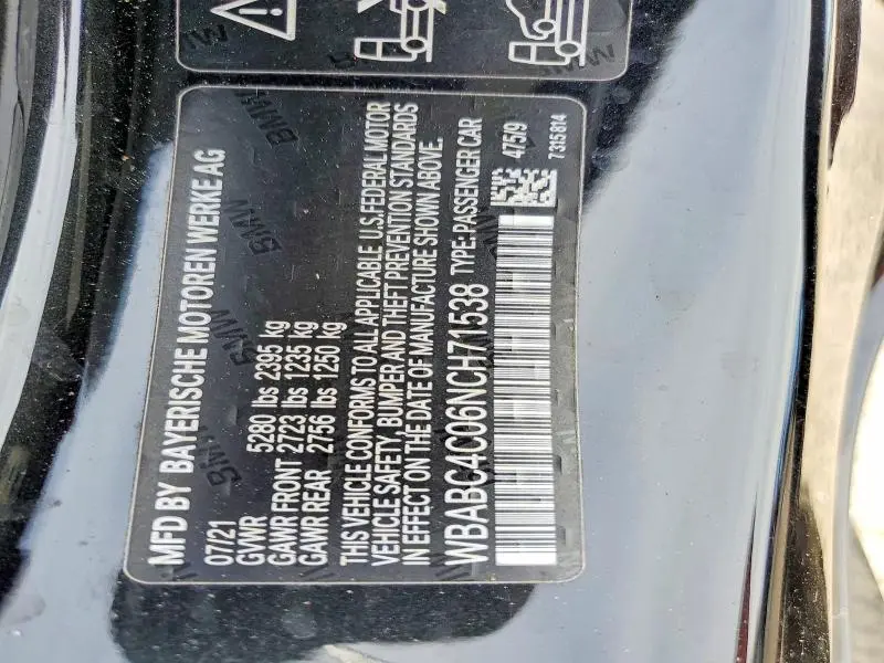 2022 BMW M850XI   