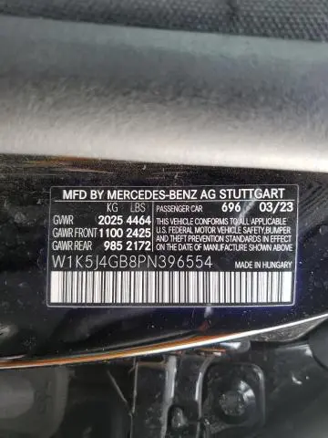 2023 MERCEDES-BENZ CLA 250  