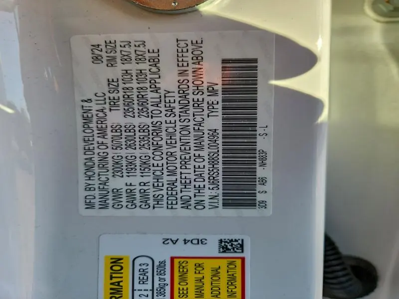 2025 HONDA CR-V SPORT-L  