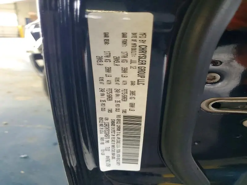 2012 DODGE RAM 1500 LARAMIE  