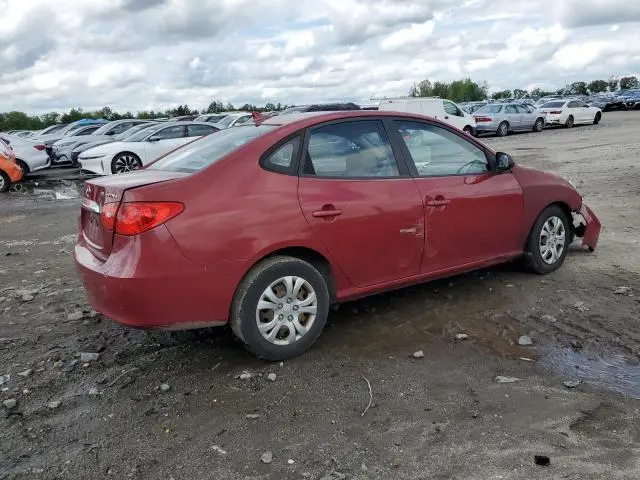 2010 HYUNDAI ELANTRA BLUE