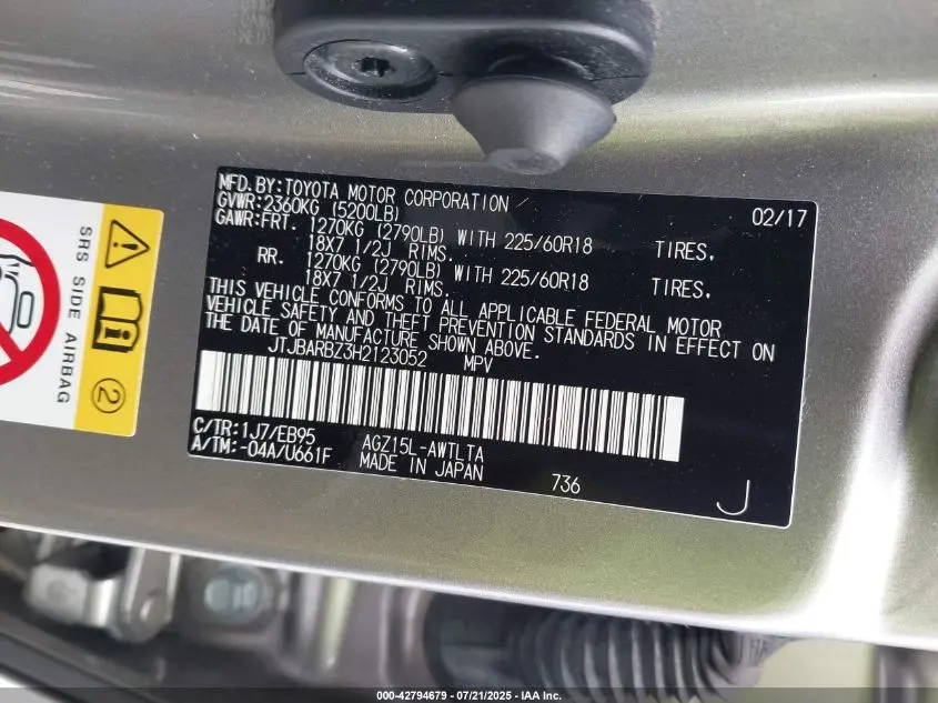 2017 LEXUS NX 200T F SPORT