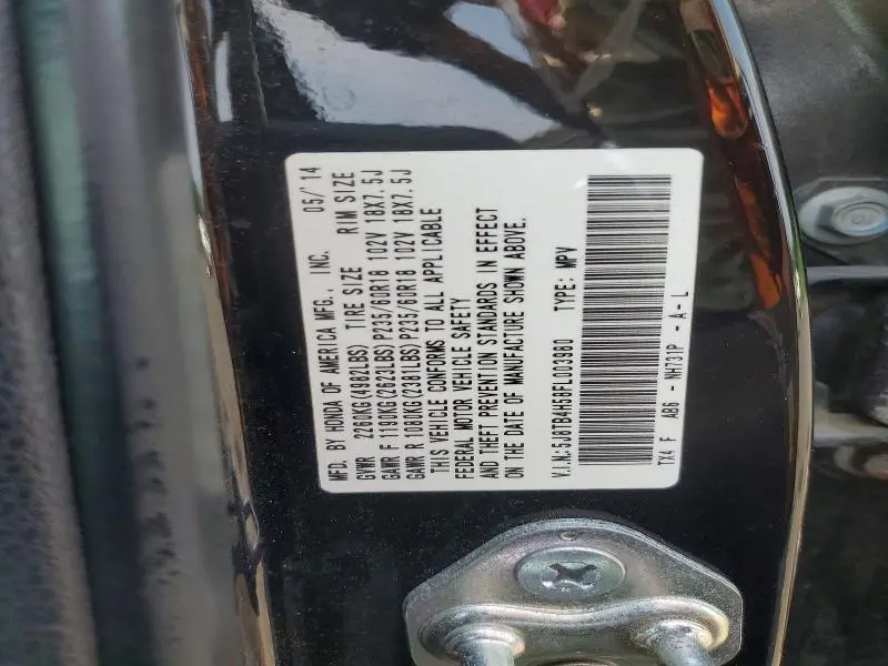 2015 ACURA RDX TECHNOLOGY  
