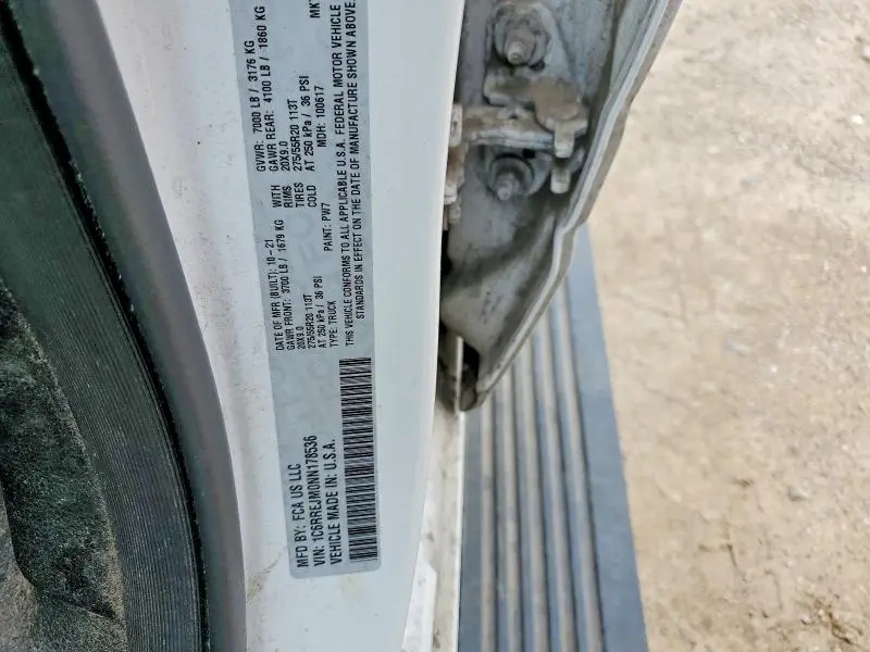 2022 RAM 1500 LARAMIE  