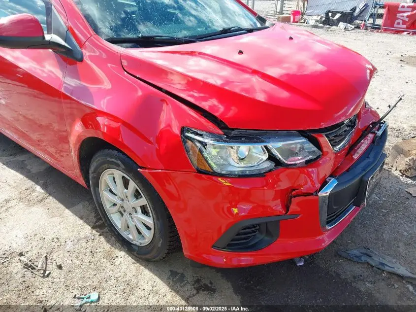 2019 CHEVROLET SONIC LT MANUAL