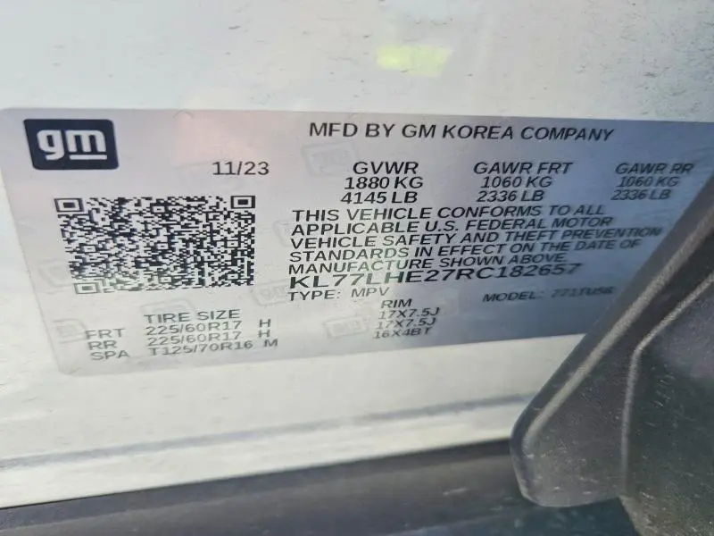 2024 CHEVROLET TRAX 1LT  