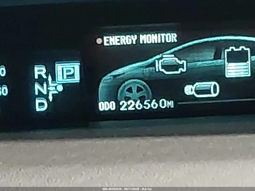 2013 TOYOTA PRIUS THREE