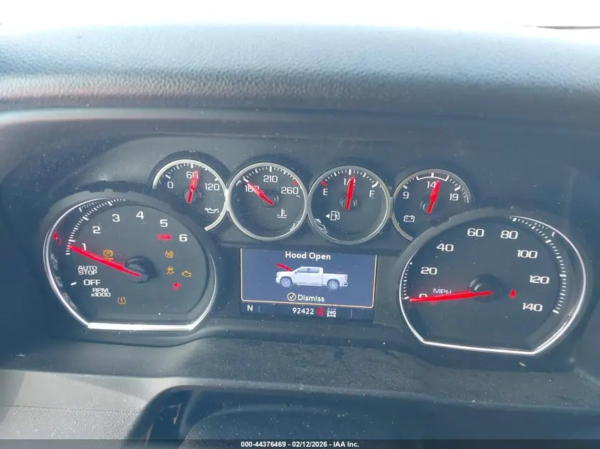 2020 CHEVROLET SILVERADO 1500 4WD  STANDARD BED LT