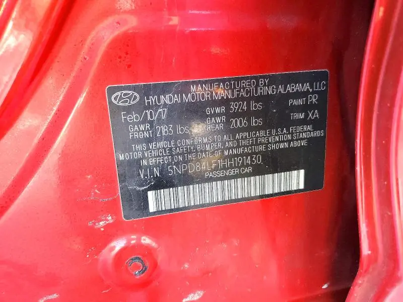 2017 HYUNDAI ELANTRA VALUE EDITION  