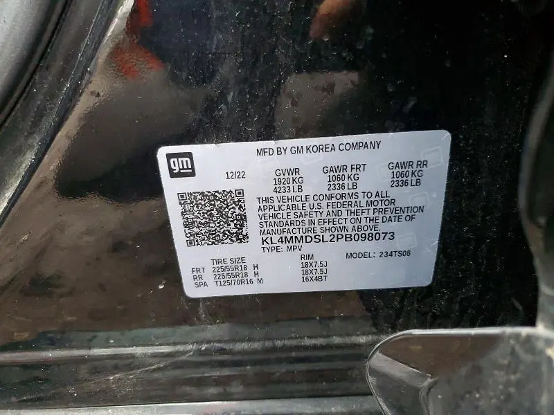 2023 BUICK ENCORE GX SELECT  