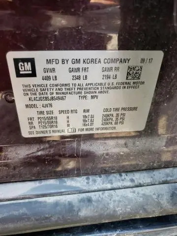 2018 BUICK ENCORE ESSENCE  