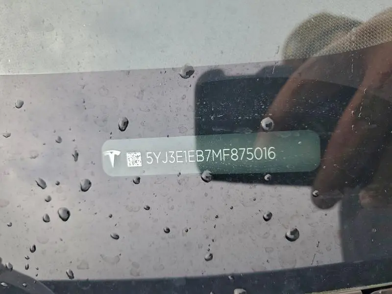 2021 TESLA MODEL 3   